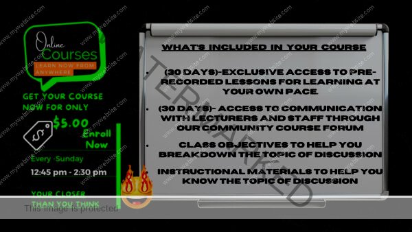 Online Course (Learn From Anywhere) - Image 2