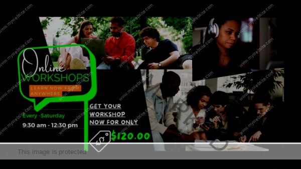 Online Workshop (Learn From Anywhere) *FIRST COME FIRST SERVED (12 Seats)*