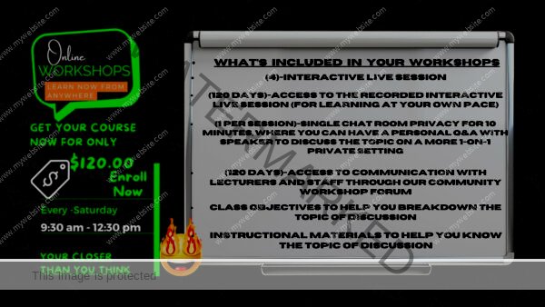 Online Workshop (Learn From Anywhere) *FIRST COME FIRST SERVED (12 Seats)* - Image 2